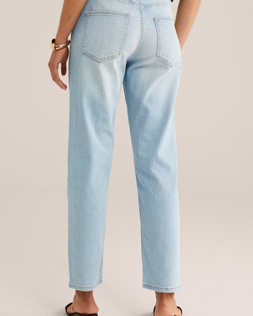 WE Fashion Slimfit Farmer - kék