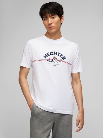 T-Shirt 'Iconic' HECHTER PARIS en blanc