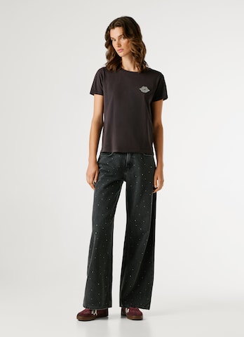 Pepe Jeans Póló 'Brule' - fekete