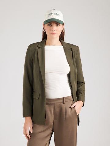 PIECES Blazer 'PCBOSSY' in Green: front