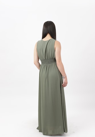 Elara Evening dress in Green