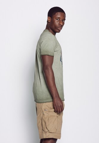 TOP GUN Shirt in Groen