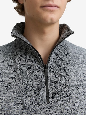 TOM TAILOR Denim heren trui, 14826 - Black Grey Mouline, S TOM TAILOR Denim heren trui, 14826 - Black Grey Mouline, S