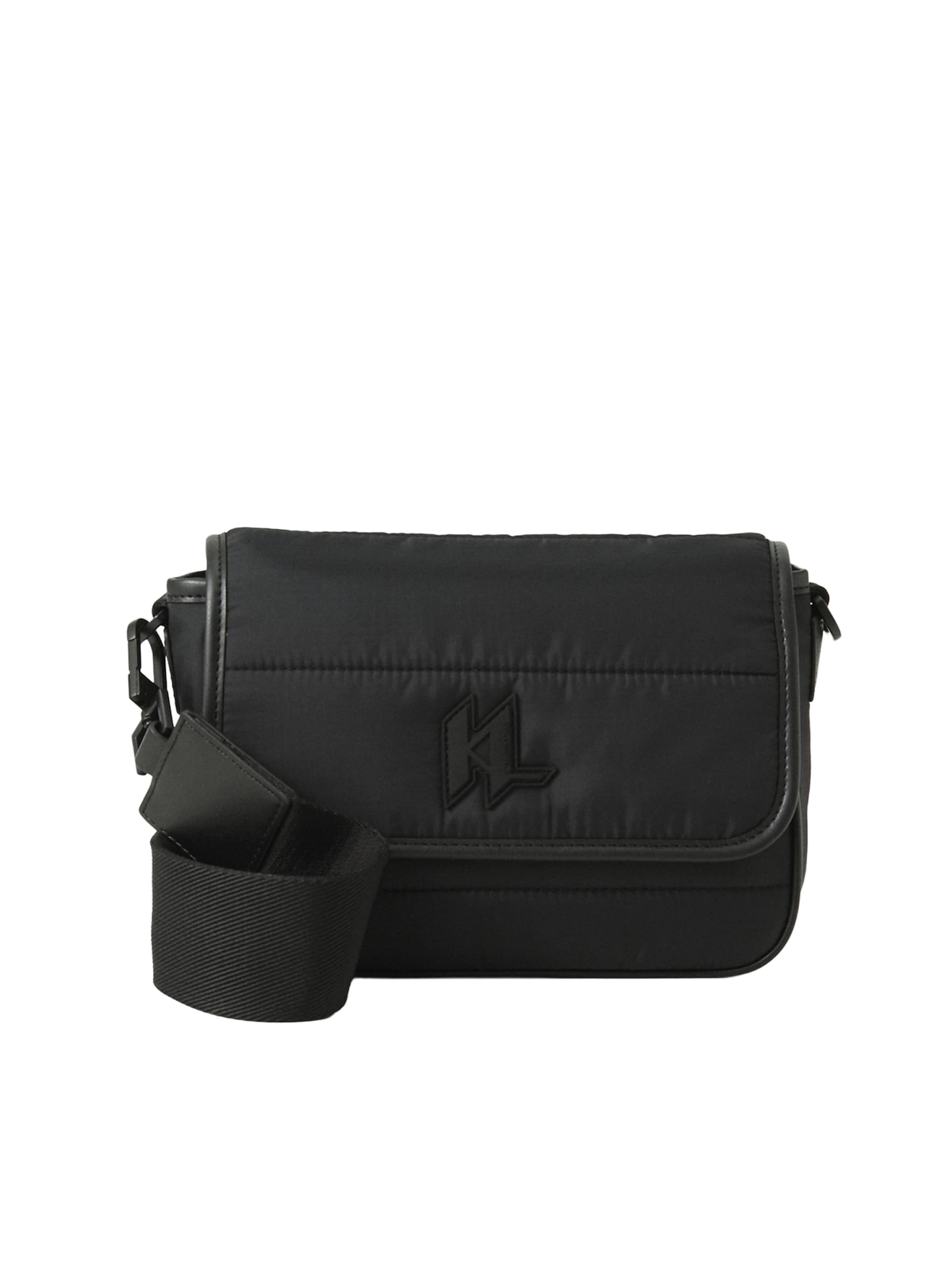 Sac à bandoulière Karl Lagerfeld en noir : devant