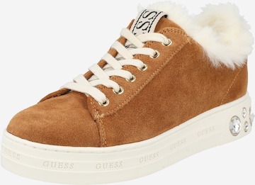 GUESS Sneaker 'RIVET' in Beige: predná strana