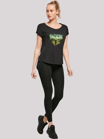 F4NT4STIC T-Shirt 'Harry Potter Magical Forest' in Schwarz