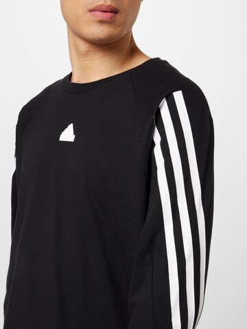 Tricou funcțional 'Future Icons 3-Stripes' de la ADIDAS SPORTSWEAR pe negru