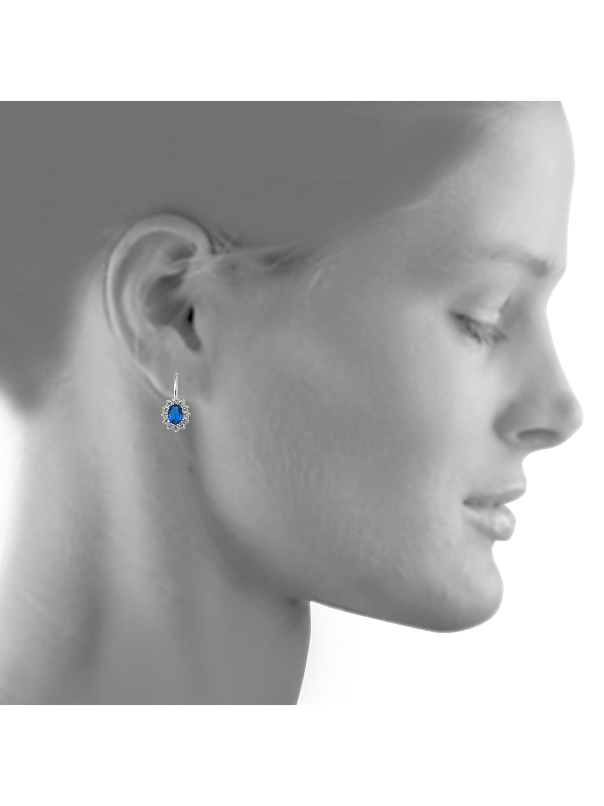 Boucles d'oreilles Zeeme en argent