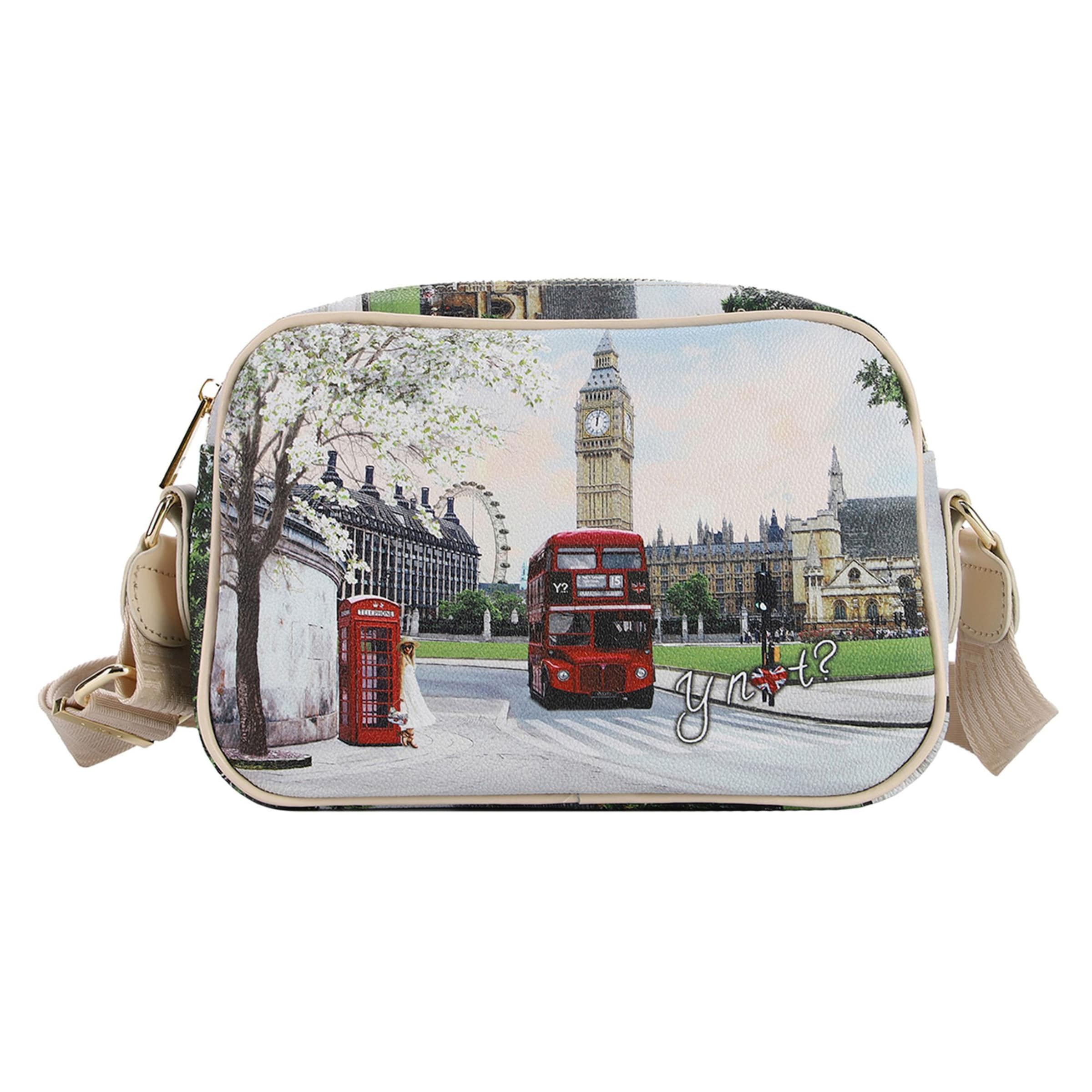 Borsa a tracolla 'Yesbag' di Y Not? in colori misti: frontale