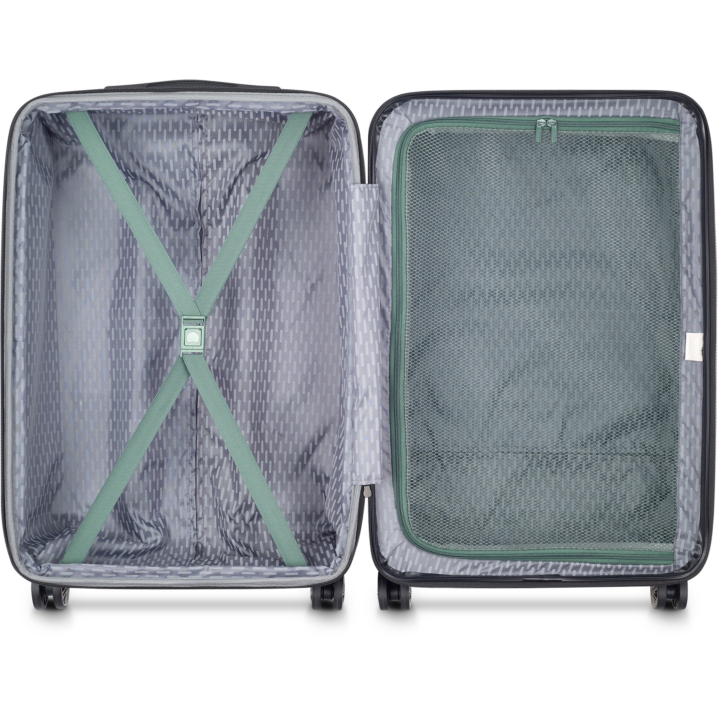 Valisette 'Air Armour' Delsey Paris en vert