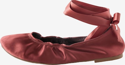 Next Ballerina met riempjes 'Forever Comfort' in de kleur Donkerroze, Productweergave