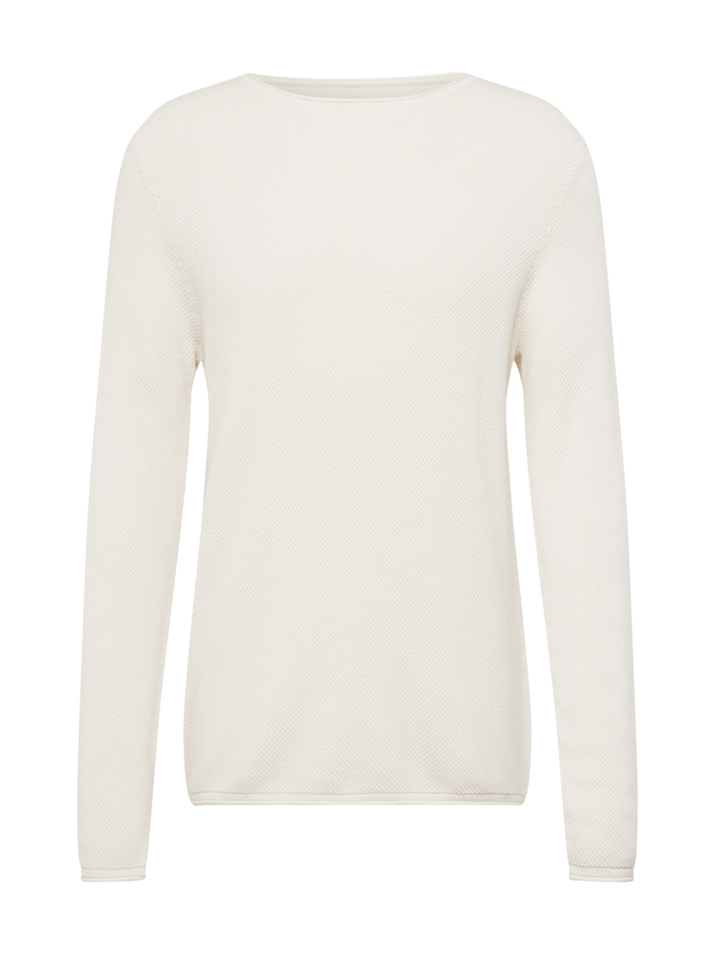 Pull-over QS en beige : devant