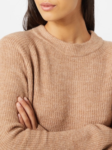 PIECES Pullover 'Ellen' in Beige
