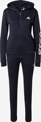 ADIDAS SPORTSWEAR Sweatsuit 'Linear' in Blue: front