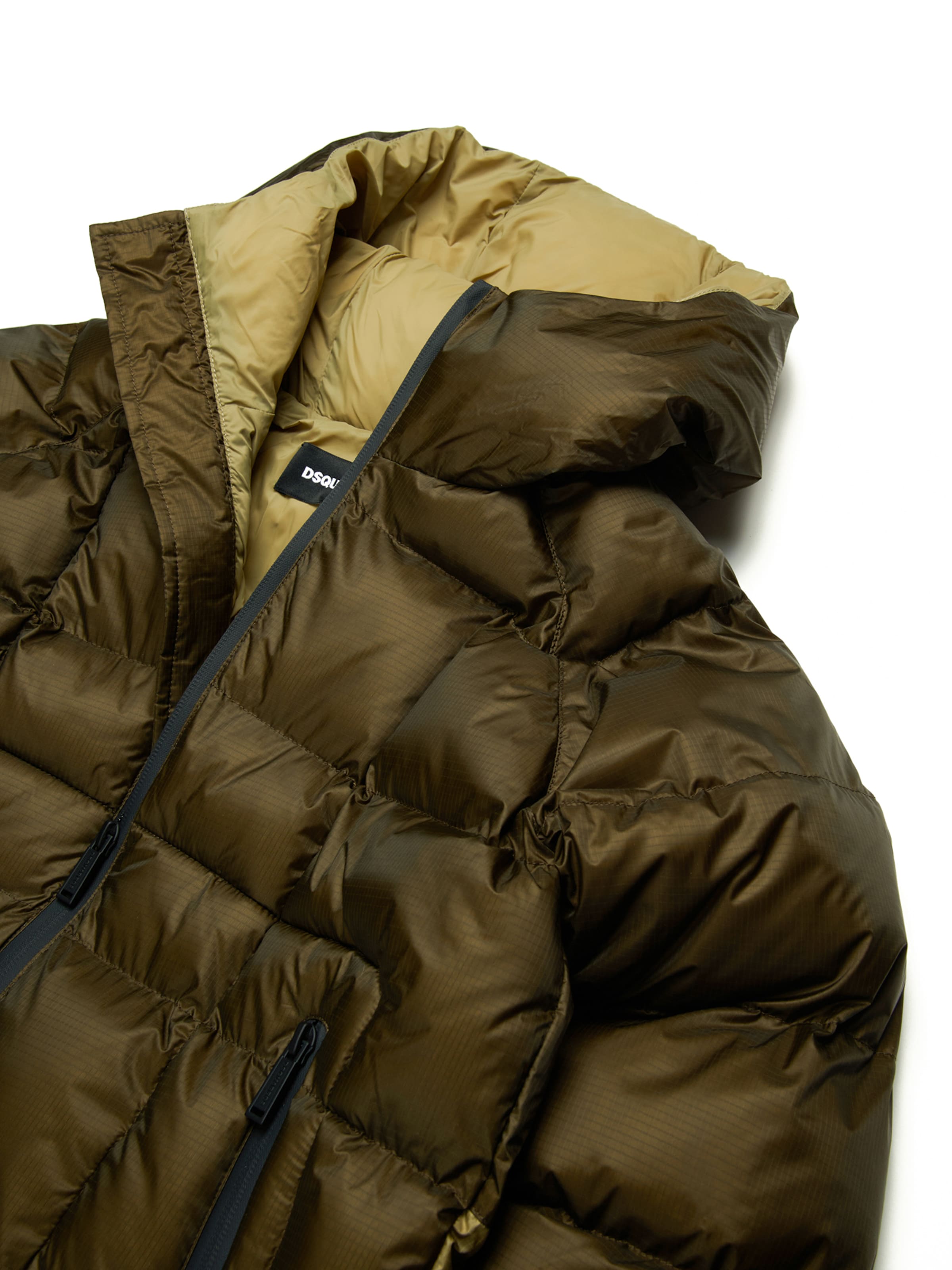 DSQUARED2 Kurtka zimowa w kolorze zielony