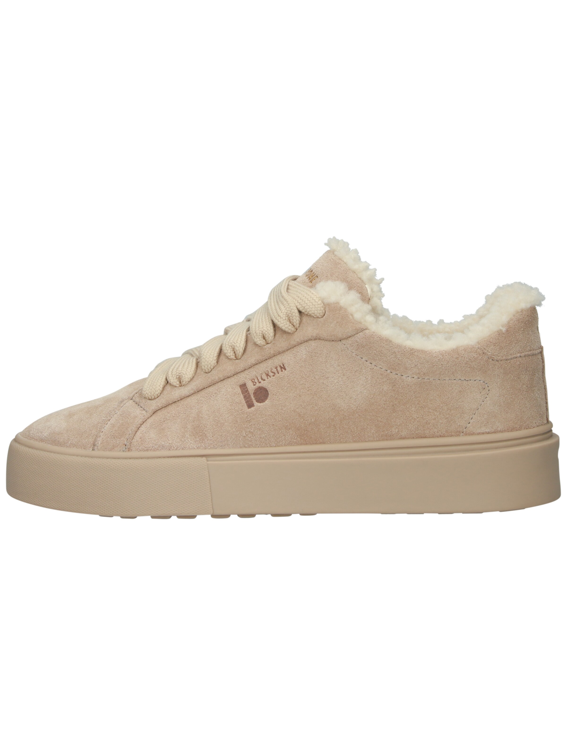 BLACKSTONE Platform trainers 'Quartz Zen- EL295' in Beige: front
