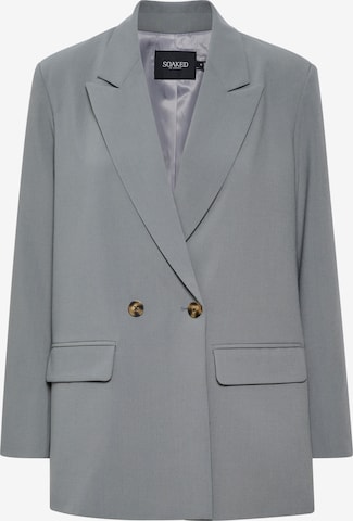 SOAKED IN LUXURY Blazer 'Hunter' in Grau: predná strana