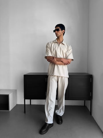 Kleidermafia - Loosefit Pantalón en beige