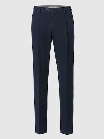 Hiltl Regular Chino Pants 'Primo - Essential Cotton' in Blue: front