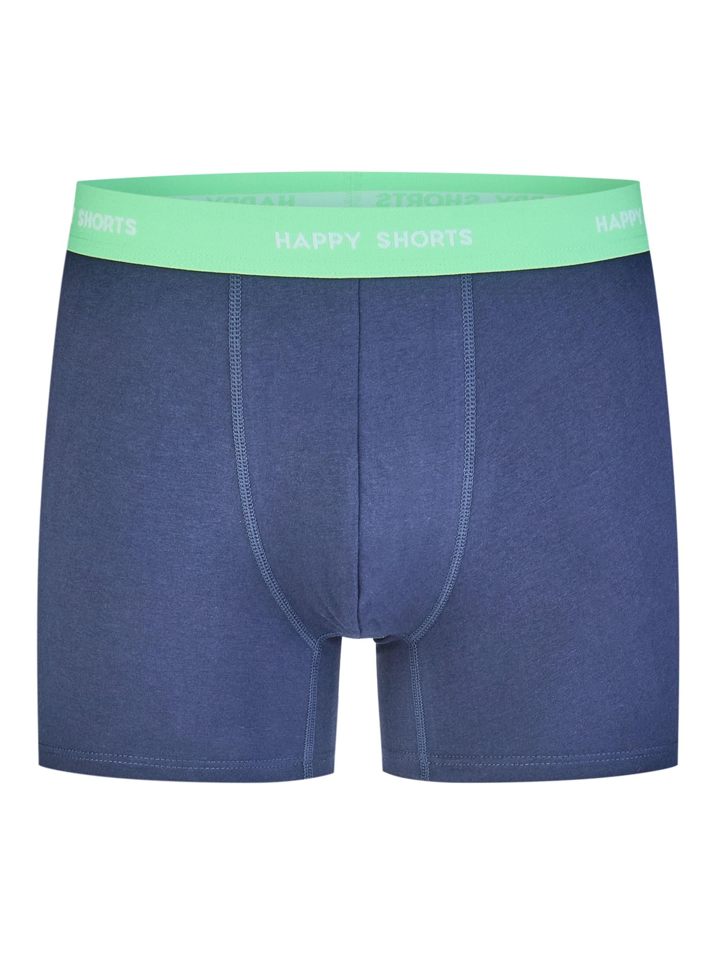 Boxers ' Jersey ' Happy Shorts en bleu