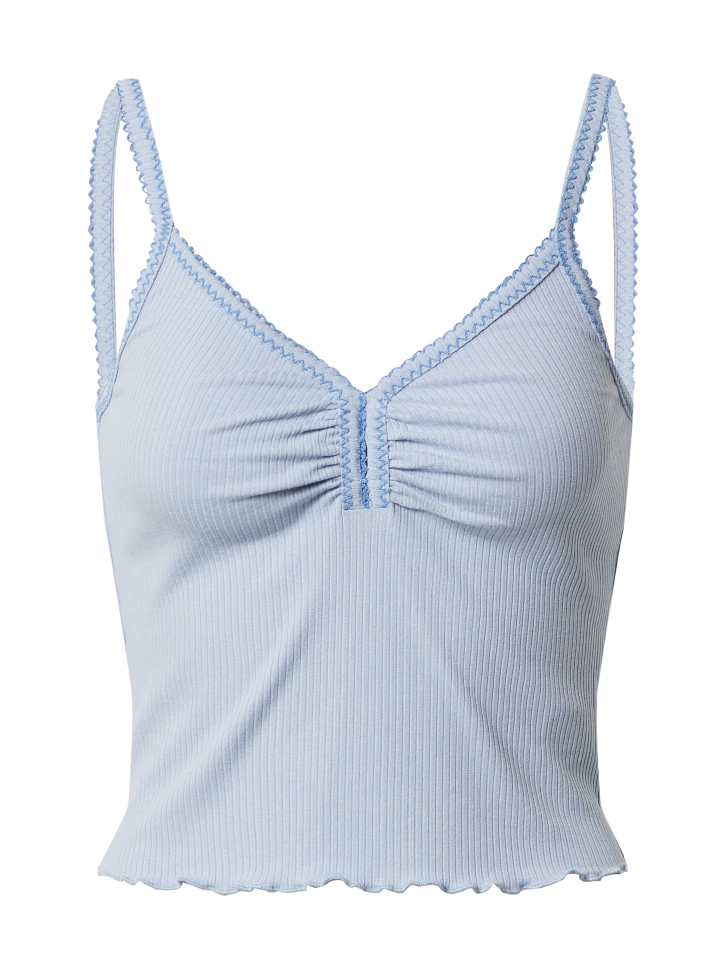 EDITED Knitted Top 'Clara' in Blue: front