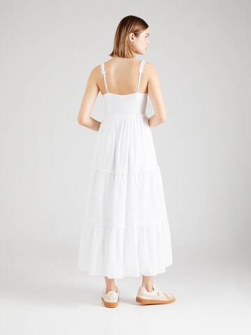 Gina Tricot Kleid 'Trim' in Weiß