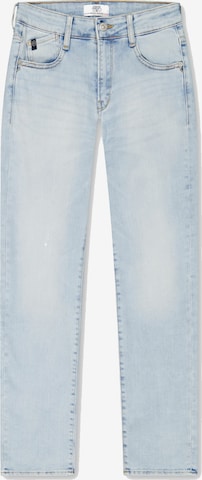 Coupe slim Jean Le Temps Des Cerises en bleu : devant