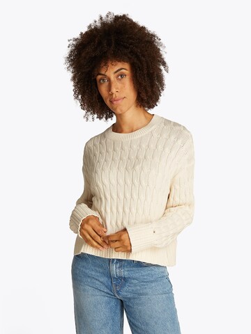 TOMMY HILFIGER Sweater in Yellow: front