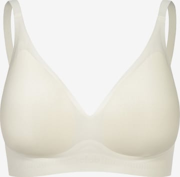Push-up Reggiseno 'Air Sense Comfort Light Push Up Bra' di cfab in beige: frontale