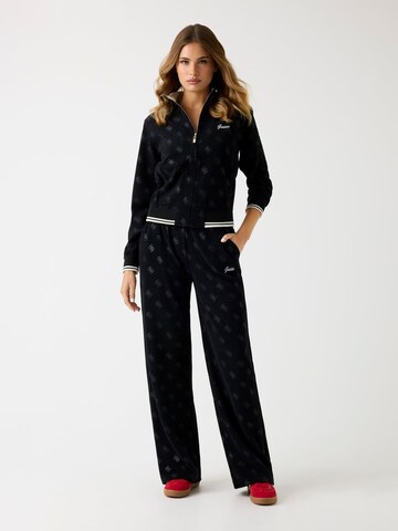 Wide Leg Pantalon GUESS en noir