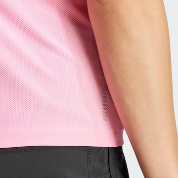 ADIDAS PERFORMANCE Λειτουργικό μπλουζάκι 'Own The Run' σε ροζ