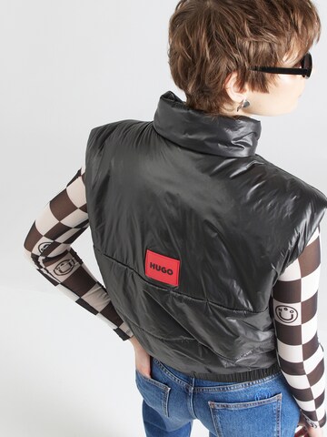 HUGO Weste 'Felere-2' in Schwarz