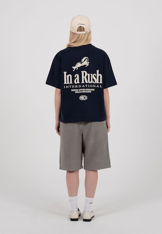 Prohibited - Camiseta 'Horse Racer' en azul