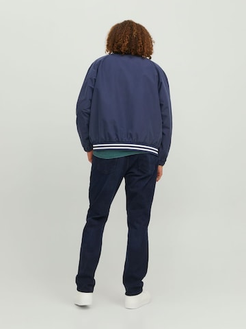 Jack & Jones Plus Tussenjas in Blauw