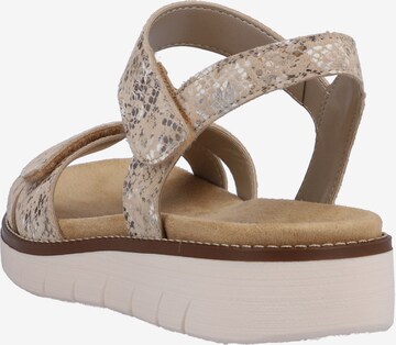 REMONTE Strap Sandals 'D2049' in Beige