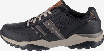 SKECHERS Athletic Lace-Up Shoes 'Henrick Delwood' in Black