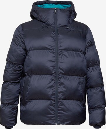 ESPRIT Winterjas in Blauw: voorkant