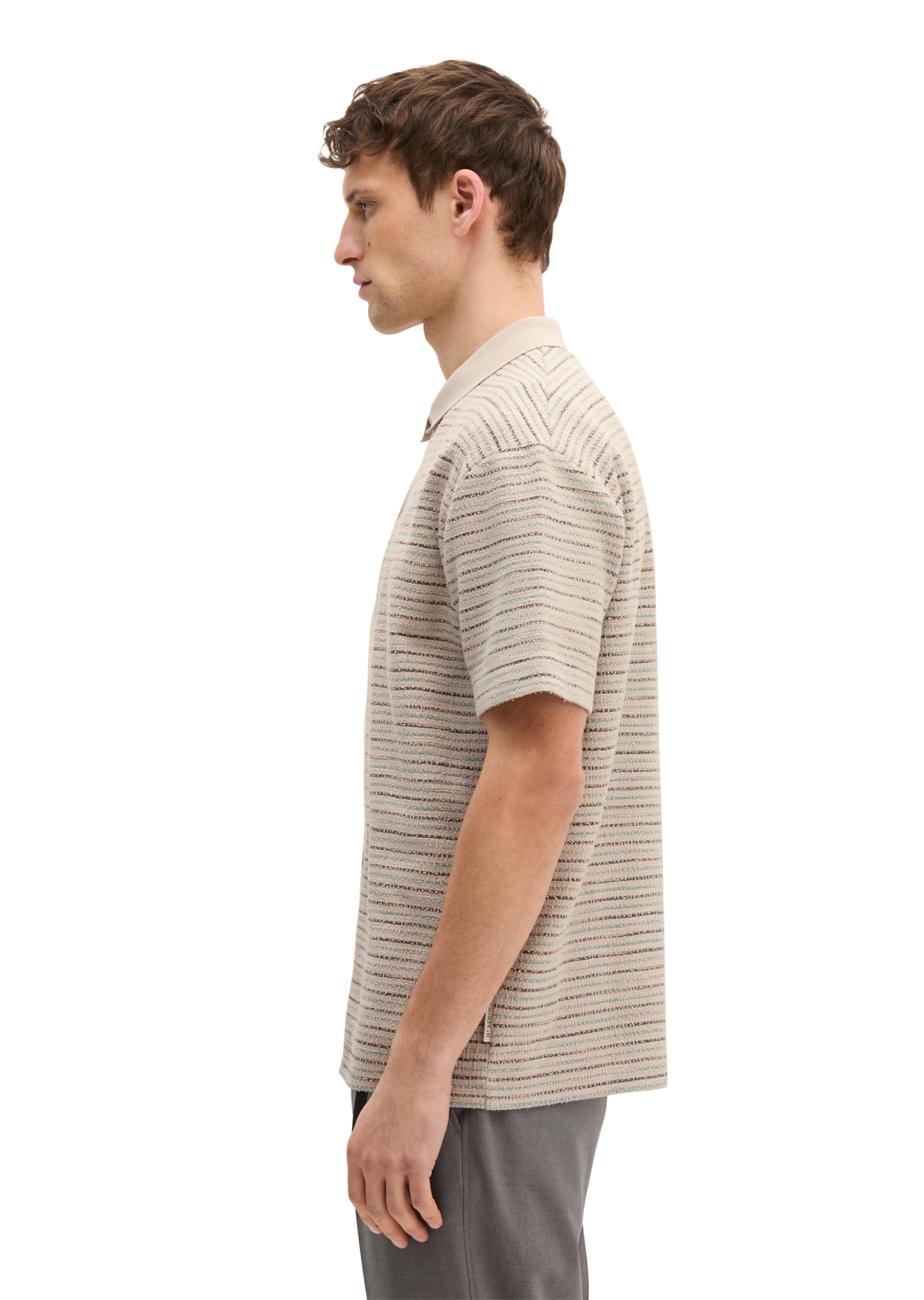 Marc O'Polo Regular fit Button Up Shirt in Beige