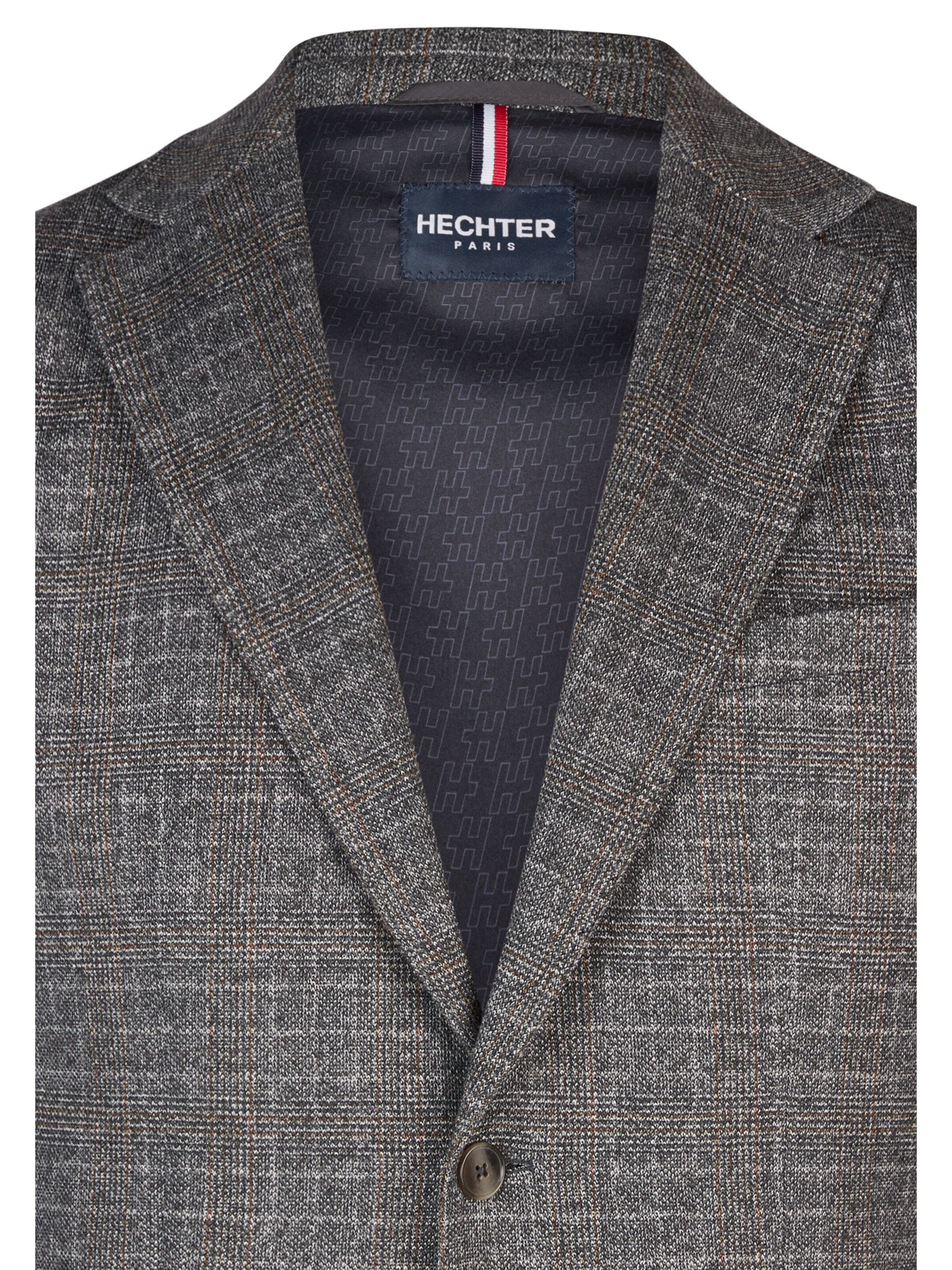 Coupe regular Veste de costume HECHTER PARIS en gris