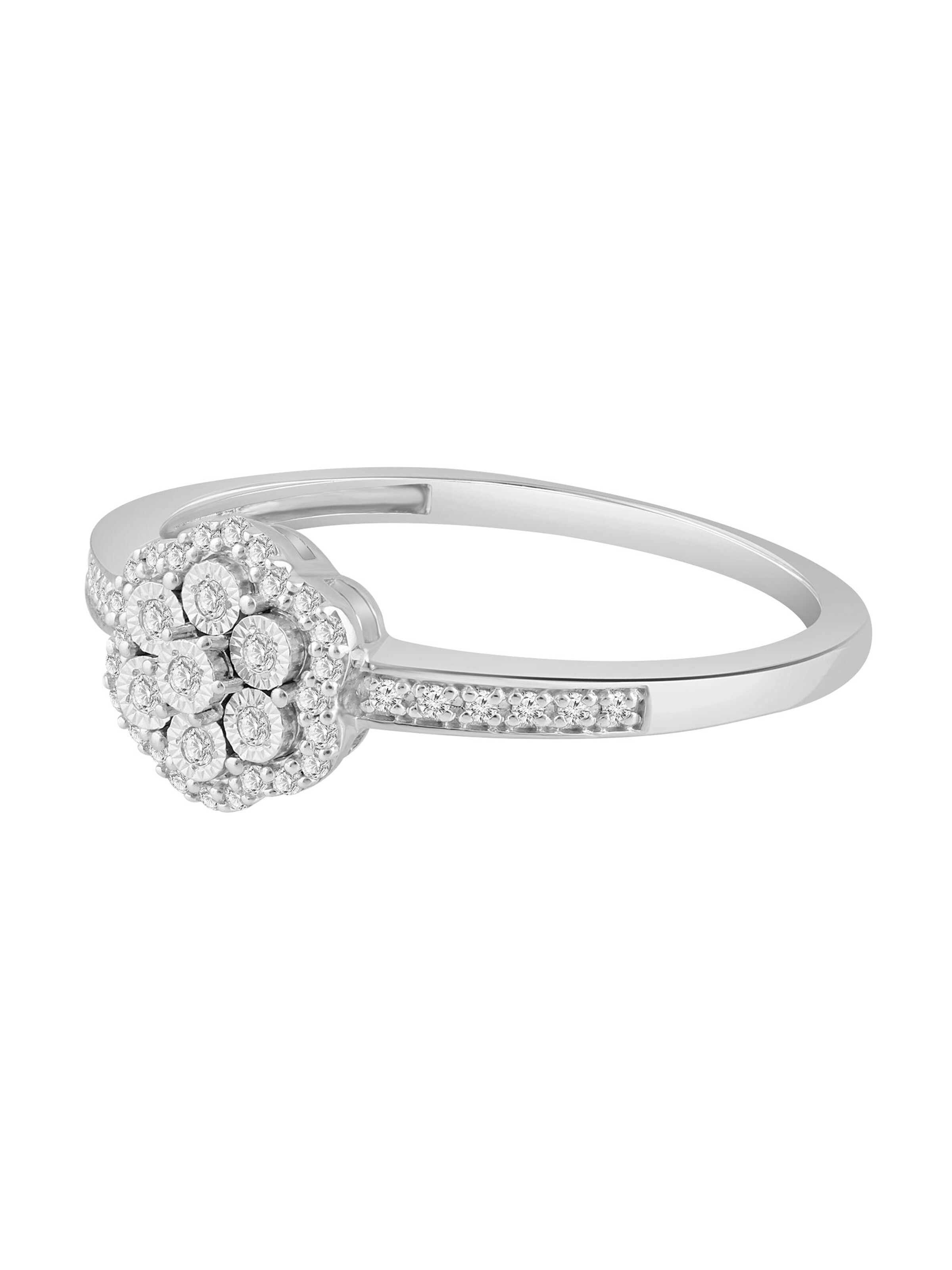 Diamant Exquis Ring in Silver