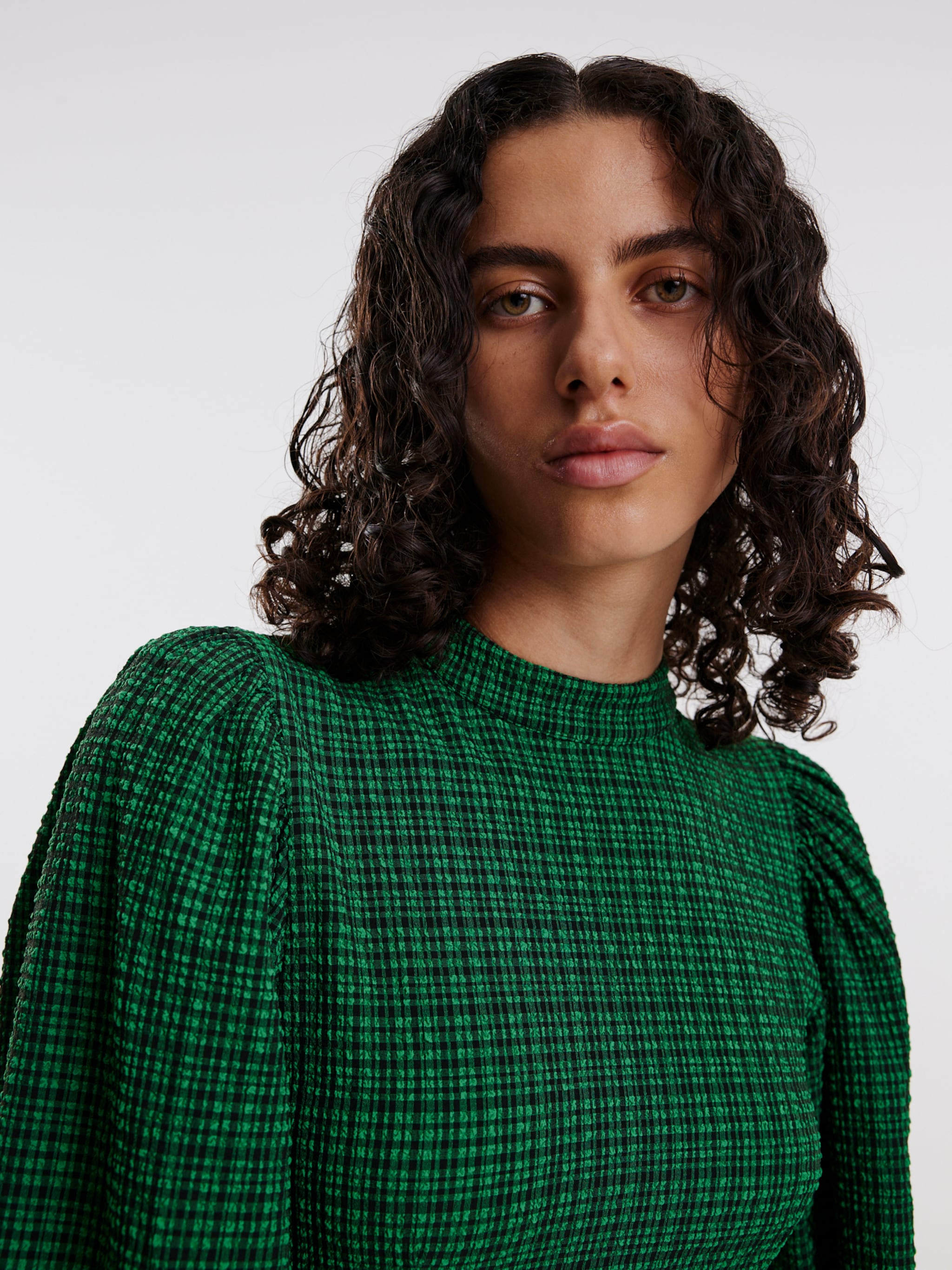 EDITED Producten Jurk 'Karolin' Groen