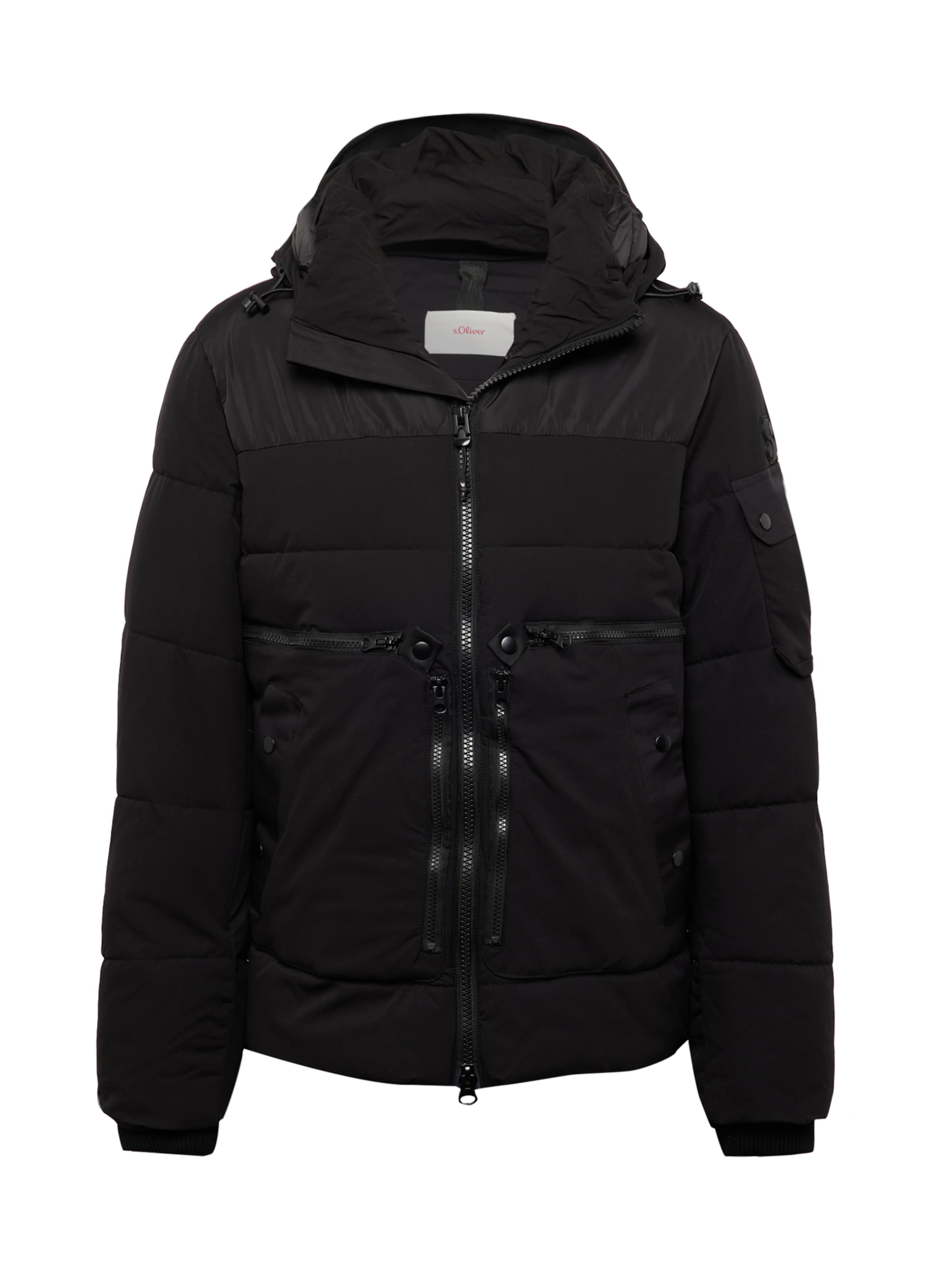 Veste d’hiver s.Oliver en noir : devant