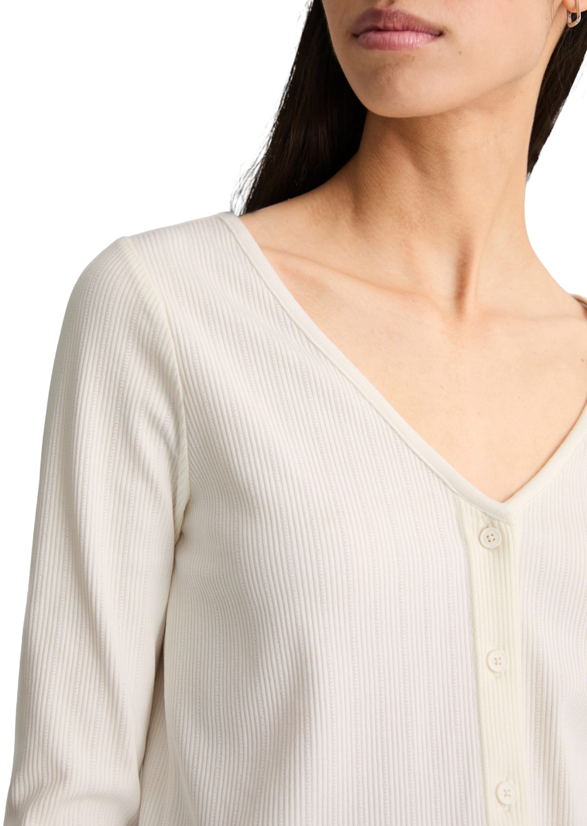 Marc O'Polo DENIM Gebreid vest in Wit