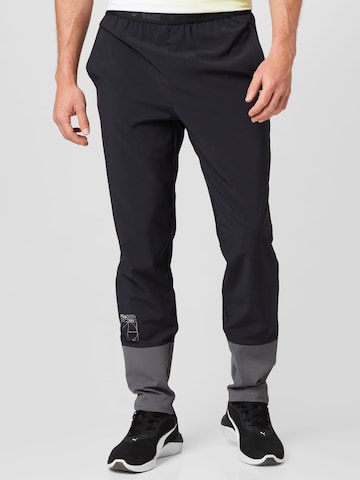 FILA Regular Workout Pants 'ROSSANO' in Black: front