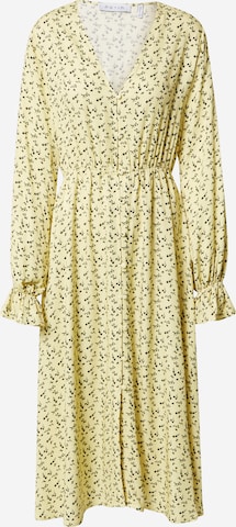 Robe-chemise NU-IN en jaune : devant