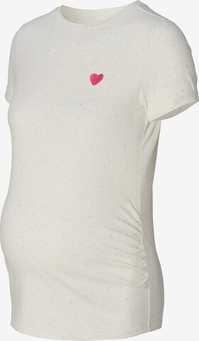 T-shirt Esprit Maternity en blanc : devant