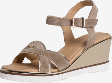 MARCO TOZZI Sandals in Green: front