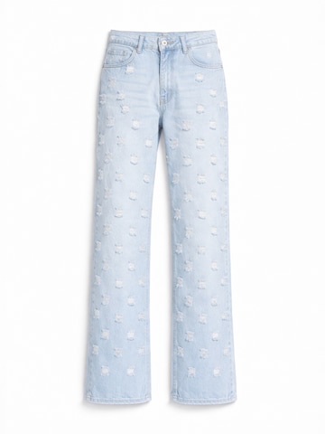 IT'S BASIC Regular Jeans 'Straight High Rise Jeans' in Blue: front