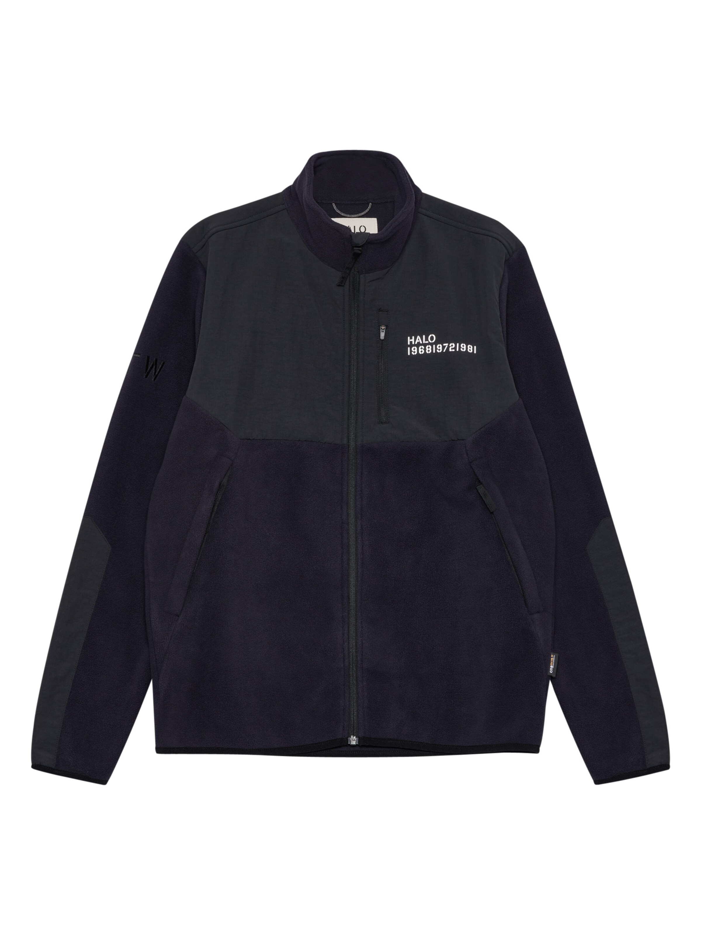 HALO Fleece Jacket in Blue: front