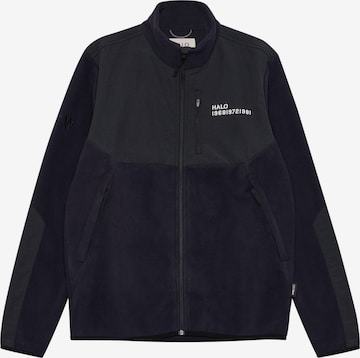 Veste en polaire HALO en bleu : devant